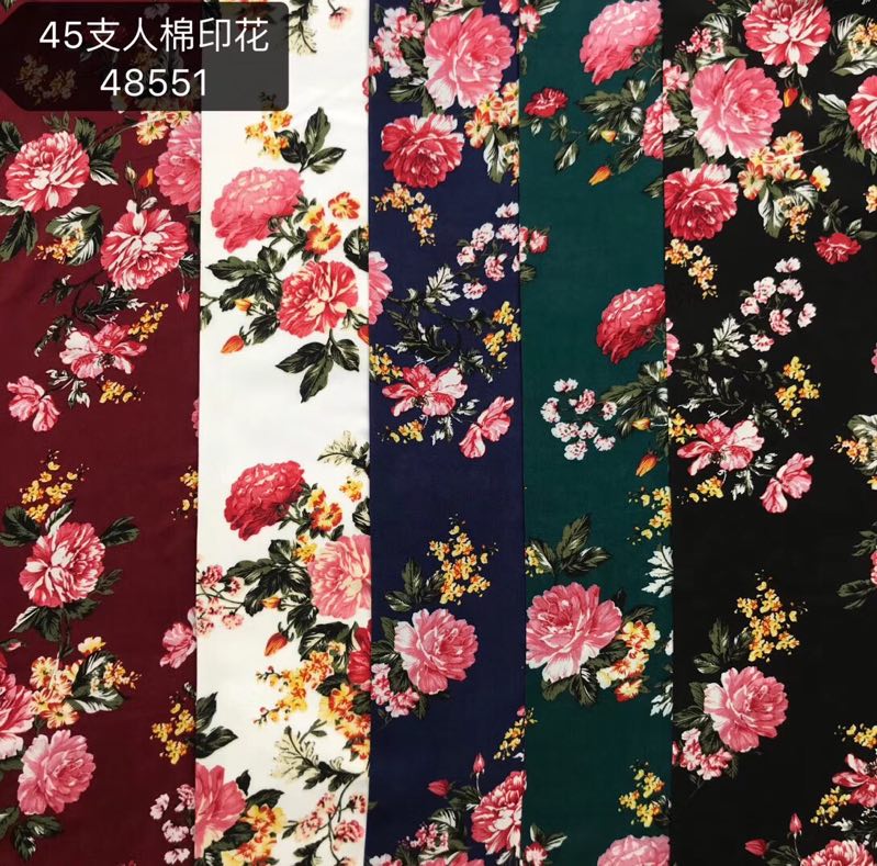 rayon print fabric